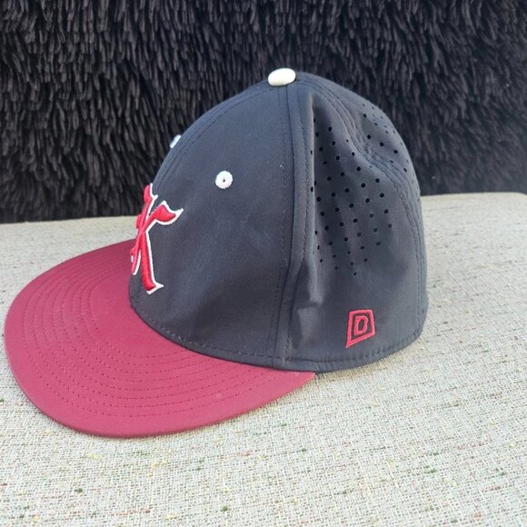 Dome Headwear Marucci Men Hat Baseball Sport Cap Black/Red Size S/M - Picture 3 of 12